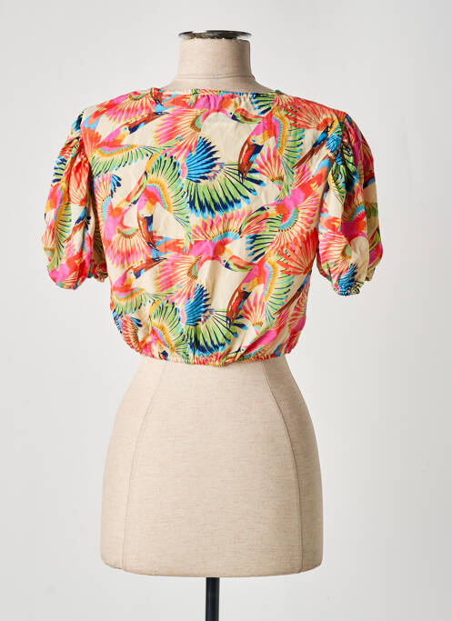 Top portocaliu GOLD & SILVER femeie