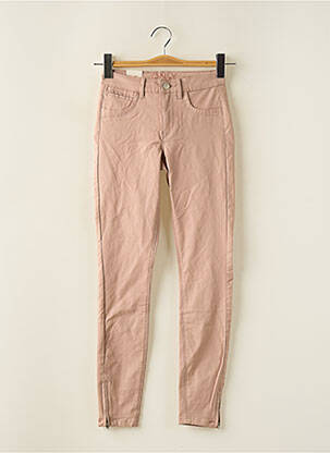Pantalon slim roz ONLY femeie