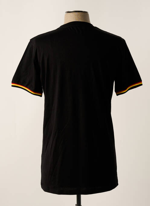 Tricou negru BELGIUM bărbat
