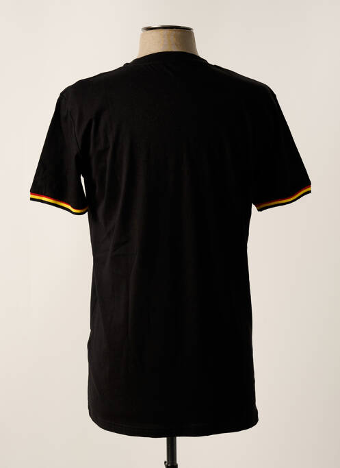 Tricou negru BELGIUM bărbat