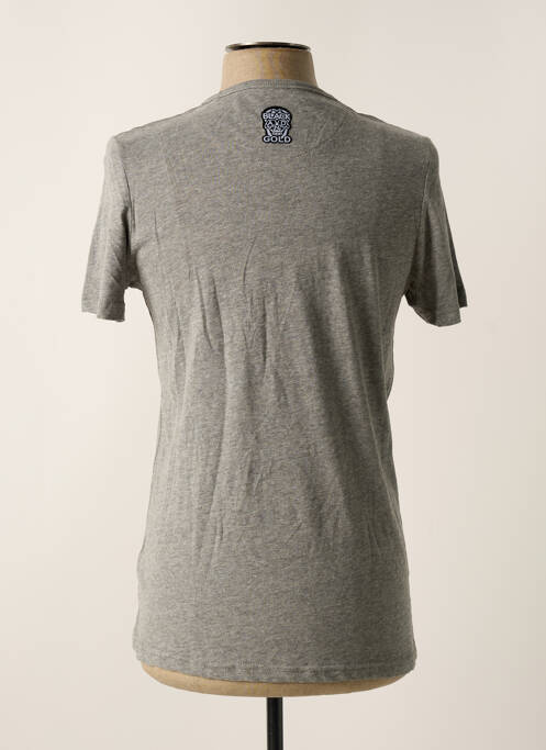 Tricou gri BLACK AND GOLD bărbat