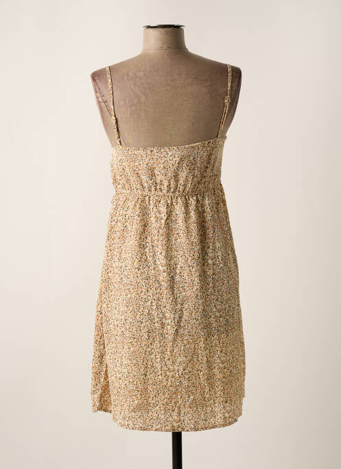 Rochie scurtă bej CEMI femeie