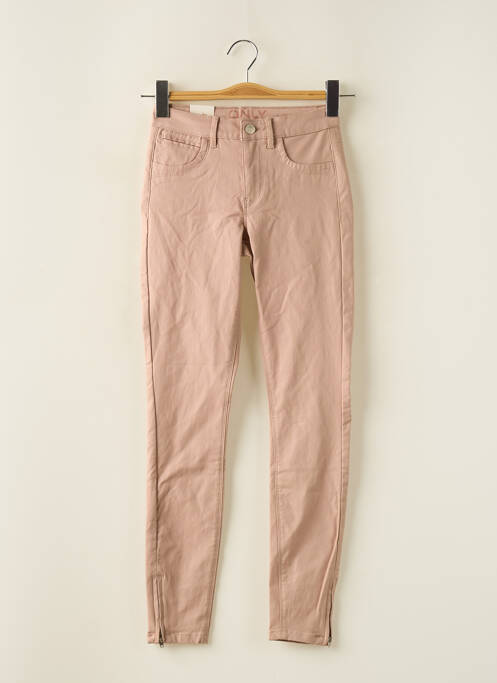 Pantalon slim roz ONLY femeie