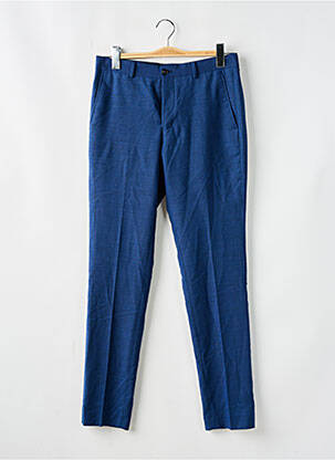 Pantalon slim închidere cu fermoar sub clapetă cu nasturi mărime normală albastru JACK & JONES bărbat