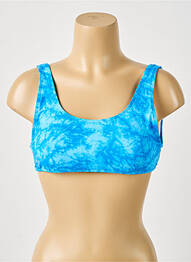 Sutien de costum de baie elasticitate sutiene albastru ONLY femeie