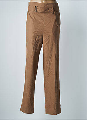 Pantalon drept maro DEUX. BY ELINE DE MUNCK femeie