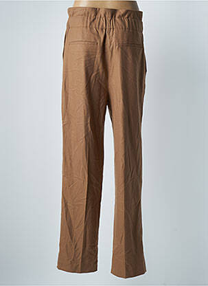 Pantalon drept elasticitate talie înaltă maro DEUX. BY ELINE DE MUNCK femeie