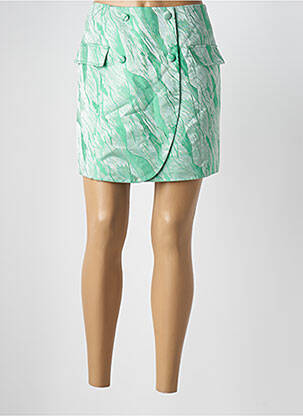 Fustă scurtă verde OLGA LEYERS femeie