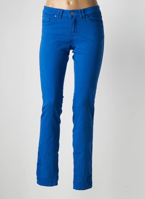 Pantalon slim albastru FLAIR femeie