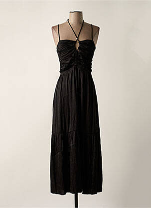 Rochie midi negru IKKS femeie