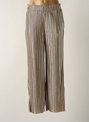 Pantalon larg argintiu IKKS femeie