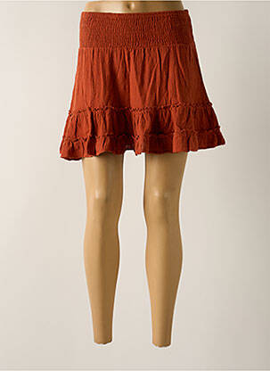 Fustă scurtă maro BANANA MOON femeie