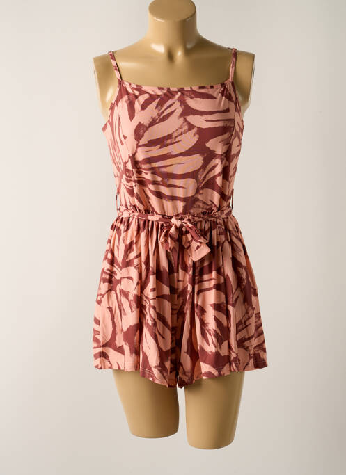 Salopetă scurtă buzunare bretele subțiri roz BANANA MOON femme