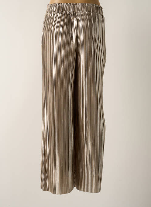 Pantalon larg argintiu IKKS femeie