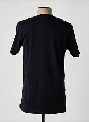 Tricou broderie mâneci scurte negru PULL IN bărbat