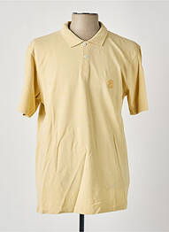 Polo elasticitate mâneci scurte galben PULL IN homme