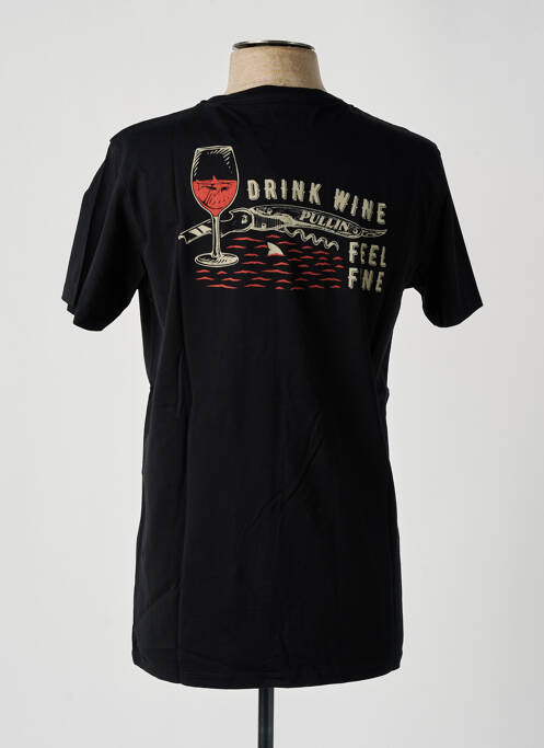 Tricou negru PULL IN bărbat