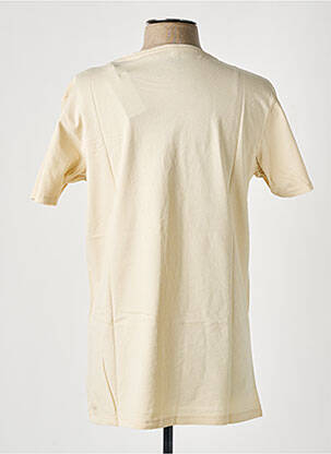 Tricou broderie mâneci scurte bej PULL IN bărbat