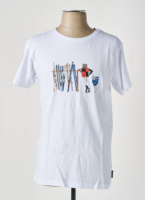 Tricou alb PULL IN bărbat