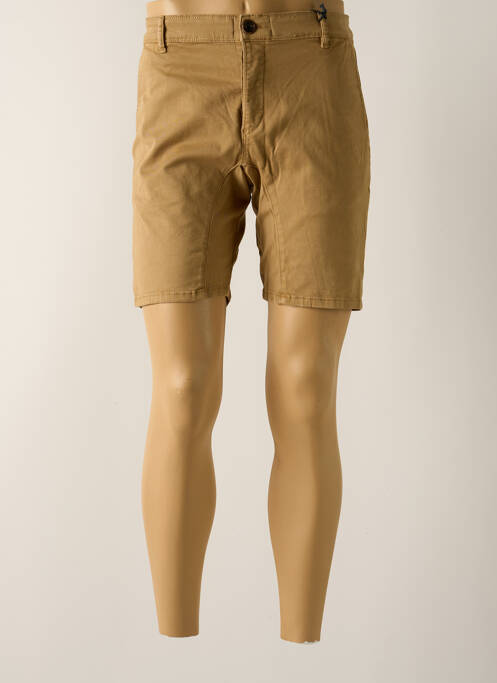 Bermudă bej închis PULL IN bărbat