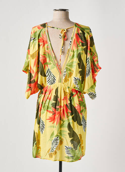 Rochie de plajă galben DESIGUAL femeie