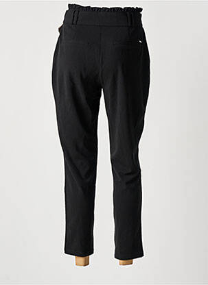 Pantalon chino închidere cu fermoar sub clapetă cu cârlig talie înaltă negru KAPORAL femeie