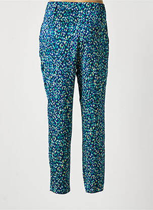 Pantalon chino închidere cu fermoar sub clapetă cu cârlig talie înaltă albastru MOLLY BRACKEN femeie