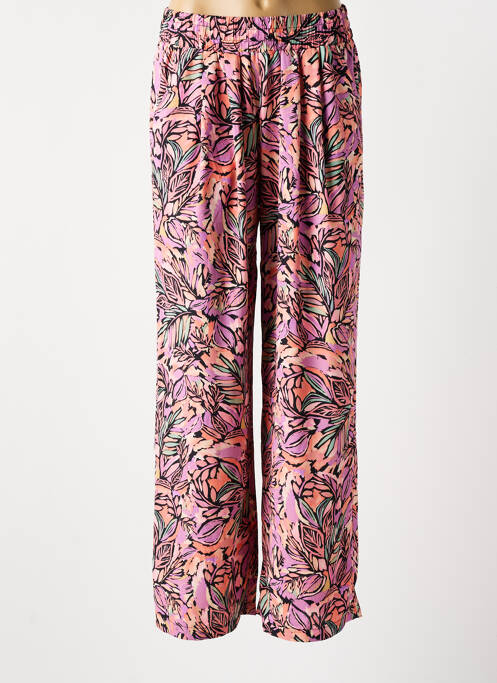 Pantalon drept roz MOLLY BRACKEN femeie