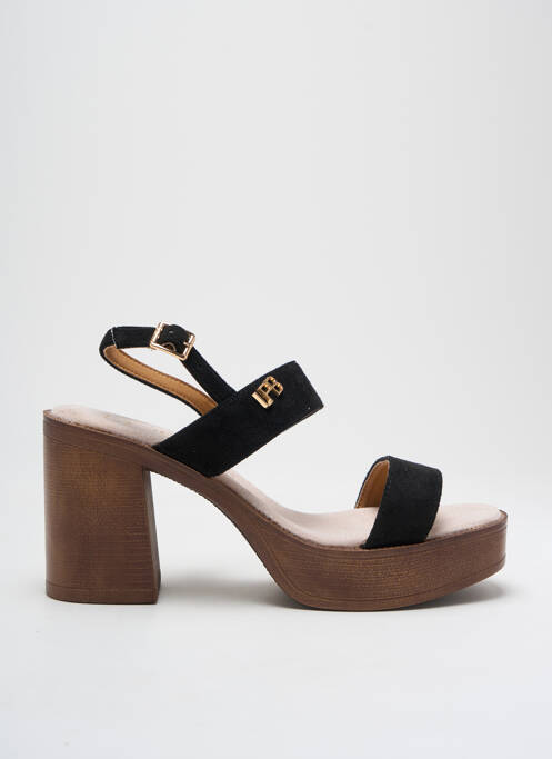 Sandale/Pantofi decupați negru LES P'TITES BOMBES femeie