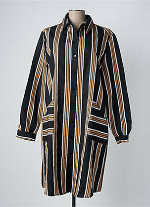 Rochie midi mâneci lungi mâneci lungi negru SEE THE MOON femeie