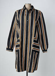 Rochie midi mâneci lungi mâneci lungi negru SEE THE MOON femeie
