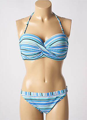 Costum de baie din două piese albastru BANANA MOON femeie