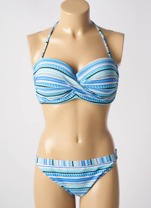 Costum de baie din două piese albastru BANANA MOON femeie