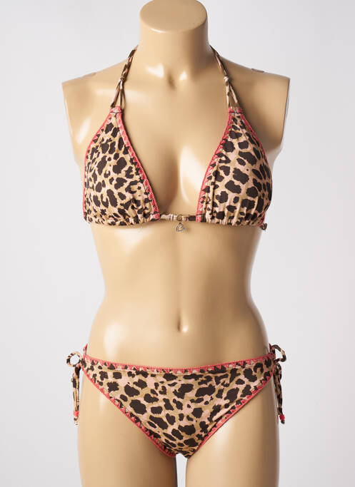 Costum de baie din două piese maro BANANA MOON femeie