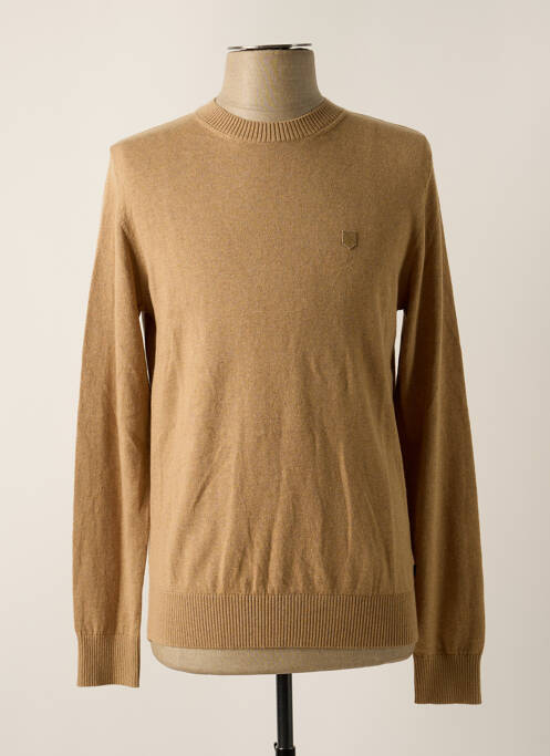 Pulover bej JACK & JONES bărbat