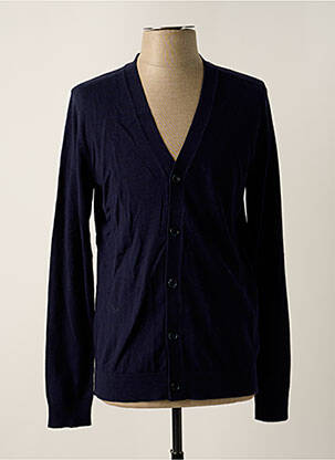 Vestă cu mâneci lungi albastru SELECTED bărbat