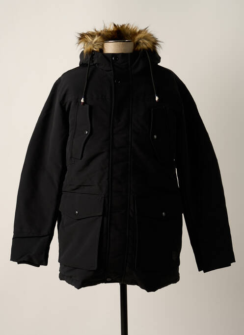 Parka negru JACK & JONES bărbat
