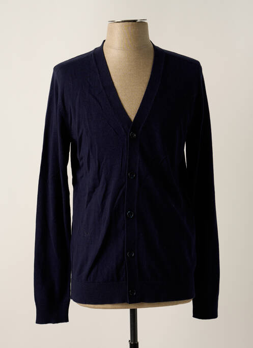 Vestă cu mâneci lungi albastru SELECTED bărbat