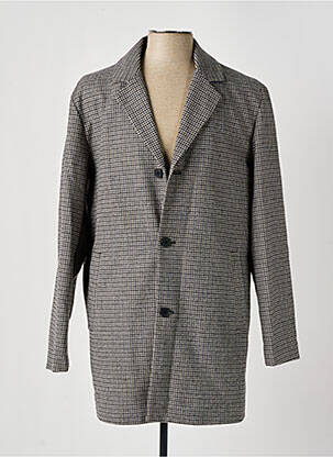 Palton lung bej JACK & JONES bărbat