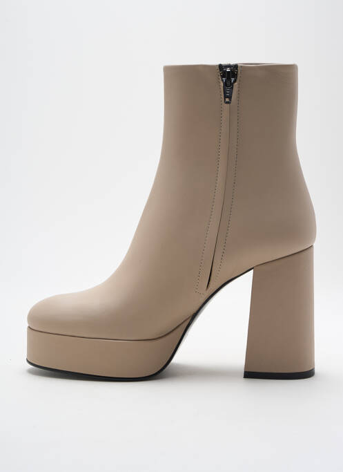 Botine/Ghete bej BRUNO PREMI femeie