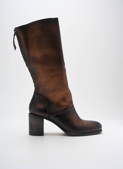 Cizme maro METAL JEAN'S femeie