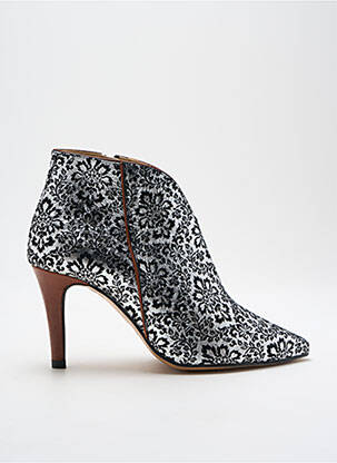 Botine/Ghete argintiu CRÉATIS femeie