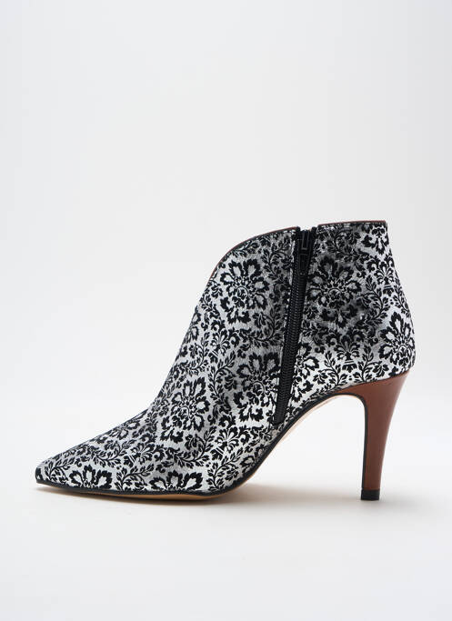 Botine/Ghete argintiu CRÉATIS femeie