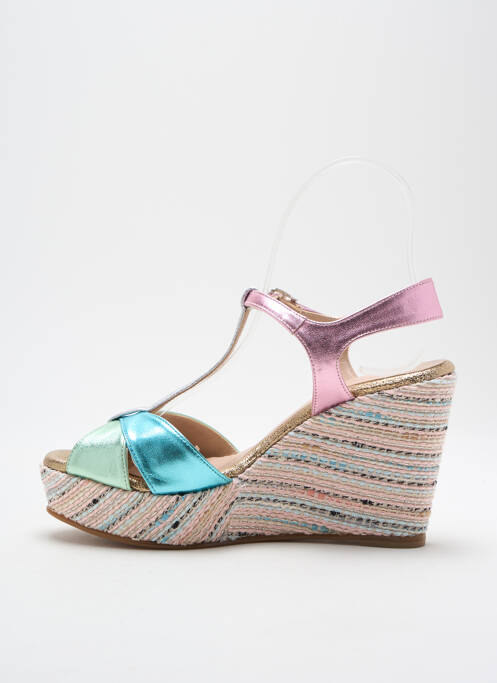 Sandale/Pantofi decupați roz CRÉATIS femeie