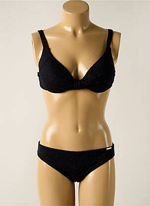 Costum de baie din două piese elasticitate top sutien modelat negru YSABEL MORA femeie