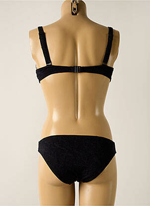 Costum de baie din două piese elasticitate top sutien modelat negru YSABEL MORA femeie