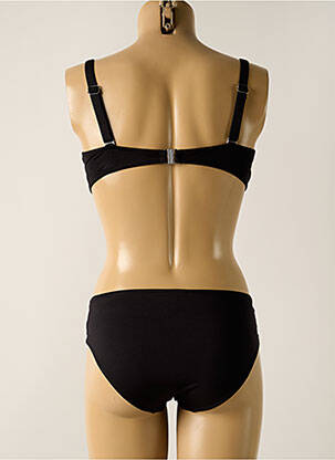 Costum de baie din două piese elasticitate top sutien modelat negru SUN PLAYA femeie