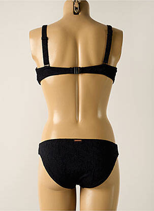 Costum de baie din două piese elasticitate top sutien modelat negru YSABEL MORA femeie