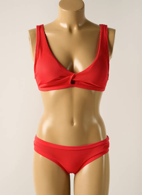 Costum de baie din două piese roșu PROTEST femeie