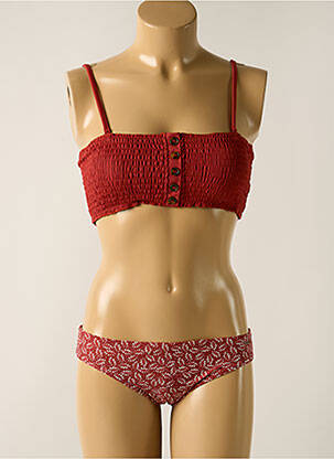 Costum de baie din două piese roșu PROTEST femeie